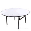 Portable round banqueting tables large fold away table
